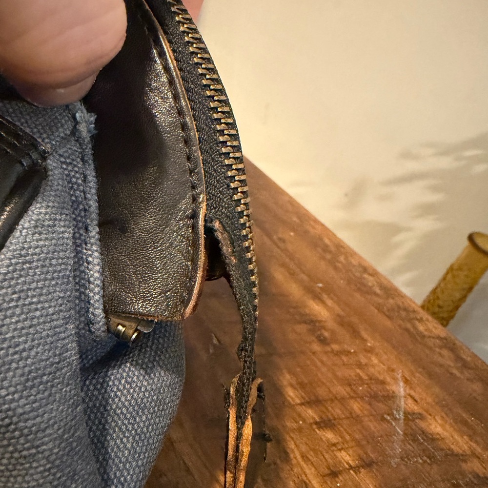 Vintage 90’s Diesel Canvas & Leather Mini Bag - Picture 12 of 12